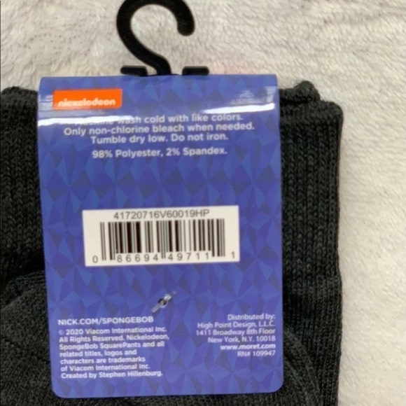 SpongeBob Men’s Socks - Picture 5 of 5